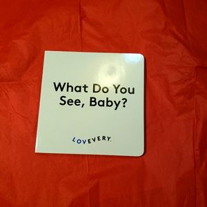 New! Lovevery what do you see baby ? Board book new release